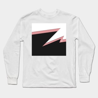 FLASH #pink #black #minimal #art #design #kirovair #buyart #decor #home Long Sleeve T-Shirt